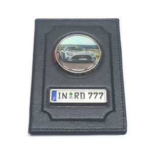 व्यक्तिगत खाली pu क्रेडिट कार्ड वॉलेट पासपोर्ट धारक कार दस्तावेज आयोजक चालक का लाइसेंस कवर लाइसेंस संरक्षण मामला - Product Image 3