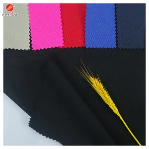 Factory price wholesale varley Knitted jacquard light poly spandex polyester waffle pique fabric and textiles for clothing