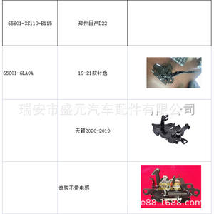 Verrou de capot Nissan Teana 2013-2018 65601-3TS0A Outil de serrurier automobile applicable - Product Image 4