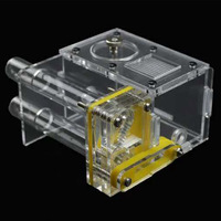 Nid d'abeilles en acrylique pour fourmis, Cage à Double Tubes de Test, incubateur