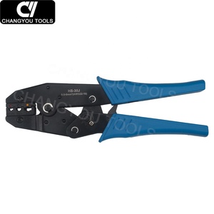 เครื่องมือจีบสายไฟขนาดเล็กเกรดอุตสาหกรรม HS-30J สำหรับสายขนาด AWG 22-10  แบบใช้มือ  รองรับ OEM และ ODM - Product Image 1