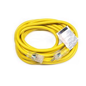 25ft Power Retract able 10/3 Elektrische Verlängerung kabel für den Außenbereich 15A 125V Hochleistungs-wasserdichtes PC-Material Kupfer - Product Image 1