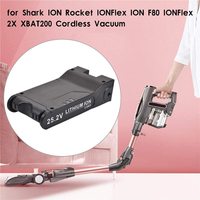 Batterie Li-Ion 25,2 V 2,4 Ah XBAT200 pour SHARKS ION Rocket 4,0 Ah, remplacement de batterie lithium pour pack de batterie d'aspirateur F80