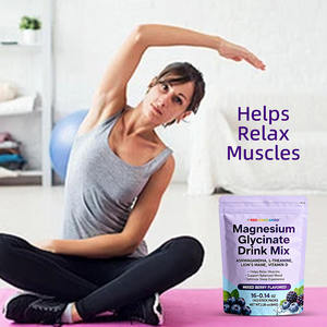 Minuman Bubuk Penenang Label Pribadi, Mendukung Pengurangan Kortisol, Bantu Tidur, Relaksasi, Fokus, Kesehatan Imun & Otak, Suplemen Minuman - Product Image 2