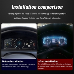 Navihua New Design <b>Car</b> <b>Digital</b> Cluster LCD Dashboard Auto <b>Speedometer</b> Carplay Cockpit Instrument <b>for</b> Jaguar XJ XJL 2016-2019 - Product Image 6
