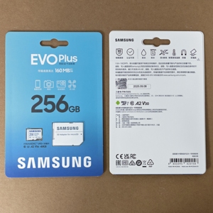 <span class=keywords><strong>Evo</strong></span> <span class=keywords><strong>PLUS</strong></span> การ์ดหน่วยความจำ microSD + อะแดปเตอร์, TF, UHS-I, C10, U3, V30, A2, อัพเกรดการจัดเก็บสำหรับโดรน Switch1กล้องแอคชั่น - Product Image 4
