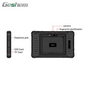 Tablet robusto da 8 pollici con Highlight 1000nit batteria di grande capacità 9800mAh Android 12 GMS WIFI BT GPS navigazione <span class=keywords><strong>moto</strong></span> OEM - Product Image 2