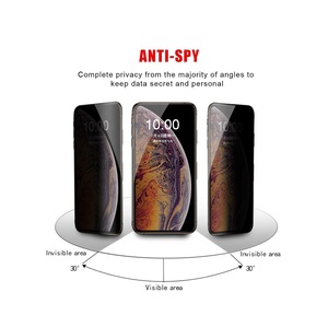 Bán buôn 9H chống gián điệp bảo vệ màn hình riêng tư kính cường lực cho <span class=keywords><strong>iPhone</strong></span> 12 13 Pro Max cho điện thoại di động - Product Image 4