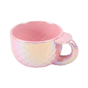 2025 Style <span class=keywords><strong>nordique</strong></span> 3D abstrait sirène grès chauffe-mains en céramique tasse cadeaux pour les amoureux de la sirène - Product Image 2