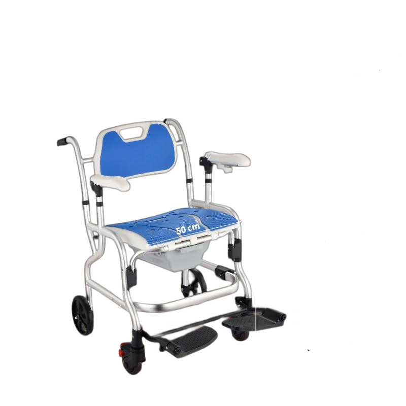 รถเข็นพยาบาลรุ่นสีน้ำเงิน