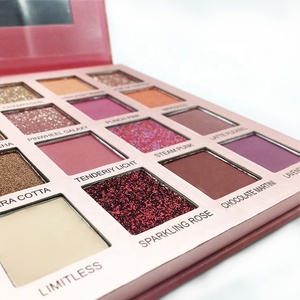 2026 Private Label Eyeshadow Palette Custom Makeup Metallic Powder Eyeshadow Palette with <strong>No</strong> <strong>Logo</strong> - Product Image 4
