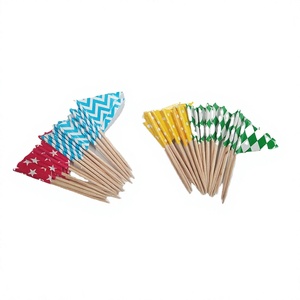 WINHON YS103 – Cagettes à cocktail en bois personnalisables avec logo, pour fêtes, gâteaux et décorations alimentaires - Product Image 3