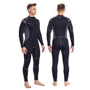 All'ingrosso nuovo arrivo cerniera anteriore 3mm muta da uomo <span class=keywords><strong>e</strong></span> da donna muta da pesca subacquea in Neoprene a cellule aperte - Product Image 3