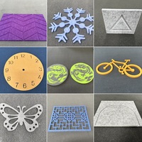 Equipo de Corte de Paneles Acústicos CNC sin Matriz, Directo de Fábrica, con Cuchilla Oscilante, para Paneles Decorativos Acústicos de Pared