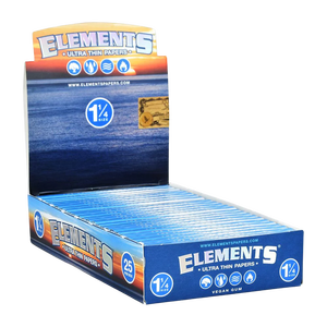 Elements Single Wide Rice Thin Cigarette <b>Rolling</b> Papers, Sugar Gum, 100 Count (Pack of 25)smoking accessories vapes smoke - Product Image 3