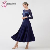 M-23058 personnalisé nouvelle robe de danse de salon standard international robes de danse de salon en soie perlée de haute qualité à vendre
