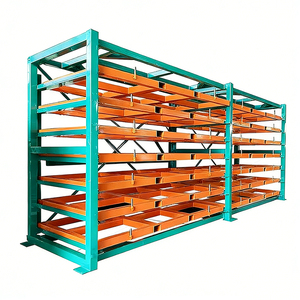 Estante Vertical de Alta Capacidad para Láminas Metálicas |   Sistema de Bandejas Rodantes Compatible con Montacargas - Product Image 4