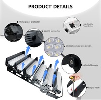 Haute puissance modulaire 240W 480W 720W 960W 1200W 1440W IP65 Led réflecteurs extérieur haut mât sport stade lumière