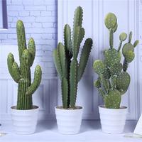Décorations artificielles de cactus suspendus, verdure artificielle, fleurs écologiques pour Thanksgiving, mariages et remises de diplômes