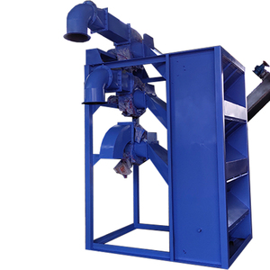 Zig Zag không khí Phân Loại hệ thống cho chai nhựa <span class=keywords><strong>PVC</strong></span> PP PE nhãn tách máy khử nước nhãn Remover cho tái chế rửa - Product Image 3