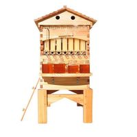 Colmena de abejas con flujo automático, colmena de abejas con 7 marcos