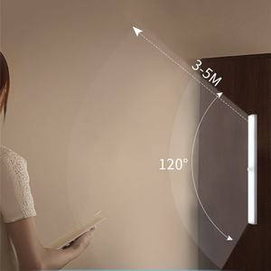 ไฟตู้แบบเหนี่ยวนำร่างกายมนุษย์ ปรับความสว่างได้ ไฟ LED ใต้ตู้ ใช้แบตเตอรี่ในร่ม พร้อมเซ็นเซอร์ตรวจจับความเคลื่อนไหว ไฟ LED ไร้สายสำหรับตู้เสื้อผ้า - Product Image 4