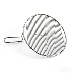 Kapaklar/baskılar Genişletilmiş Tam Aksesuarlar Çoğu Yiyecek İçin Delikli Yapışmaz Taşınabilir Barbekü Tel Rafı Tavuk Izgara İçin Barbekü Tel Örgü - Product Image 5