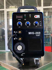 Machine à souder MIG industrielle à double tension 220V/380V avec roues - MIG/MAG/Flux & MMA 4-en-1 pour un travail de soudage de qualité - Product Image 2