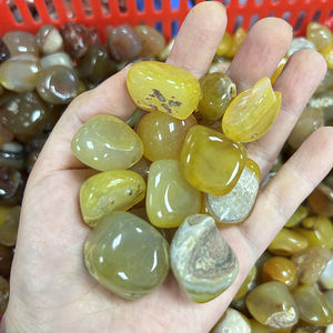 <span class=keywords><strong>Agata</strong></span> gialla lucida all'ingrosso 10-15mm - Product Image 5