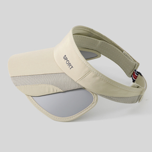 <span class=keywords><strong>Gorra</strong></span> de visera de verano transpirable para <span class=keywords><strong>mujer</strong></span> con protector solar de ala grande para viajes de <span class=keywords><strong>tenis</strong></span> al aire libre - Product Image 3