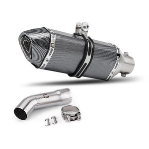 Nouveau Tuyau de Raccordement Intermédiaire en Acier Inoxydable pour Silencieux de Moto Yamaha FZ8/<span class=keywords><strong>FZ8N</strong></span>/FZ8S – Modification d'Échappement - Product Image 1