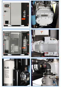 Промышленное многоцелевое оборудование для воздушного компрессора ELGI, 11 кВт, винтовой воздушный компрессор - Product Image 4