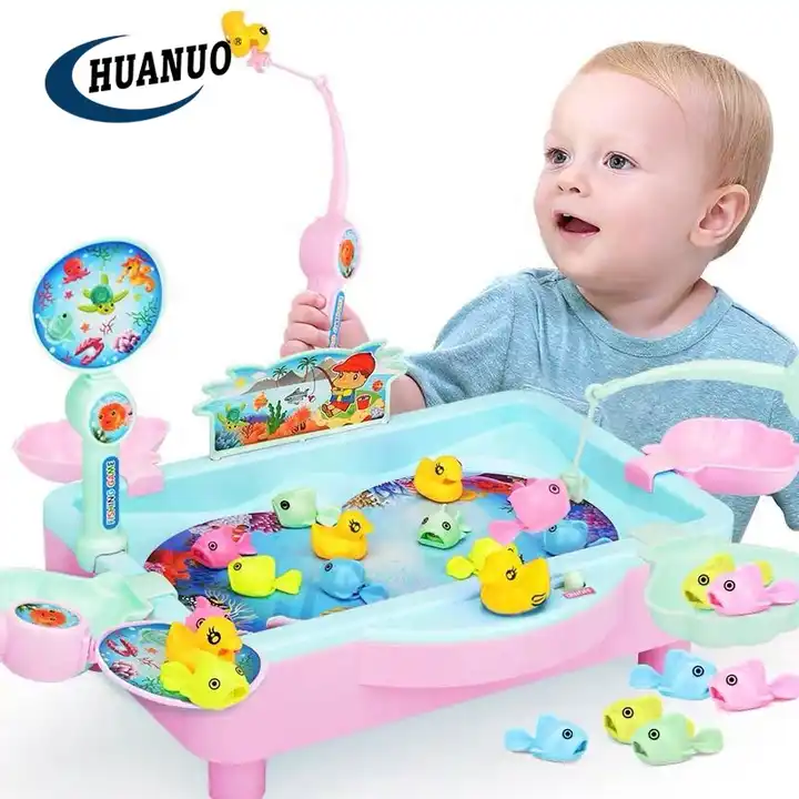 New style kids interactive plastic fishing