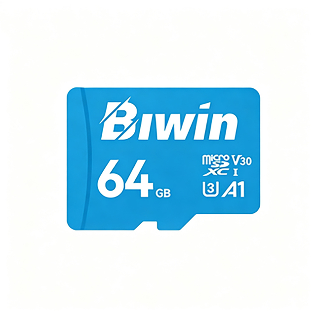 BIWIN MS100 64GB MicroSD Card 100MB/s Fast Reading TF Card Waterproof Dustproof for Dashcam Surveillance Camera Game Console