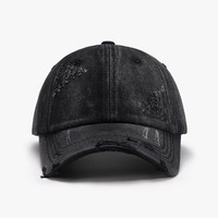 Gorras Deportivas Estilo Urbano, Gorras de Béisbol Lisas al por Mayor para Promoción, Gorras de Béisbol con Efecto Desgastado, Gorras de Béisbol con Lavado Ácido