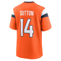 Jahitan Berkualitas Terbaik Dapat Disesuaikan # 10 NIX # 14 SUTTON # 15 BONITTO # 7 ELWAY  Jersey Sepak Bola Amerika
