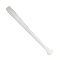 Gobelet à bière en plastique en forme de batte de baseball PP Beerbat sans BPA, 650 ml, logo personnalisé, créatif, pour les fêtes en plein air