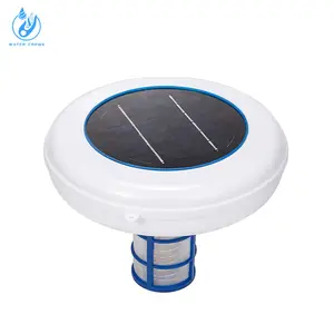 New Swimming Pool Solar Ionizer Pool Floating Water Purifier Pool Cleaning Piscina Cleaner
