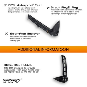 Convient pour Lexus UX Feux de jour modifiés avec des feux de jour à LED, Ensemble de feux antibrouillard à eau tournante 2019-202 - Product Image 2