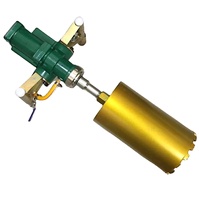 Taladros de núcleo de diamante neumáticos TY18218 Cortador de núcleo húmedo para operaciones de muestreo y perforación en túneles de carbón | 4,0 HP | 180mm