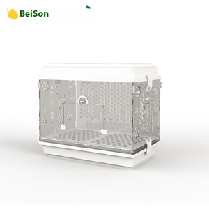 Büyük Xuan Feng şakayık kaplan cilt şeffaf lüks çevre dostu Classics Villa ev süs akrilik kuş kafesi katı kafes - Product Image 2