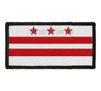 Parches Personalizados al por Mayor Termoadhesivos Washington DC – Logotipos Personalizables, Apliques, Insignias, Parches Bordados para Coser o Planchar en Ropa