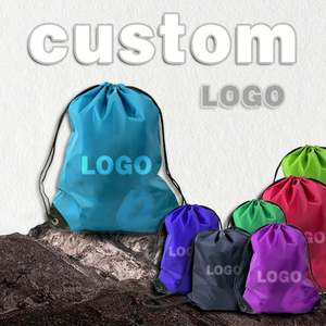 Desent Sublimation String Nylon Sac à cordon étanche Logo personnalisé Polyester Sac à dos personnalisé Gym Sport Sac à cordon - Product Image 2