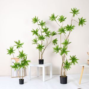 Bonsái Artificial de Bambú Dream Castle Lily, Planta Verde Grande para Decoración de Interiores y Paisajismo - Product Image 3