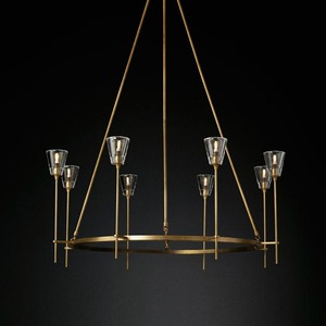 Modern otel avize tavan ışık lüks oturma odası asmak lamba Modern lüks avize kristal avize - Product Image 4