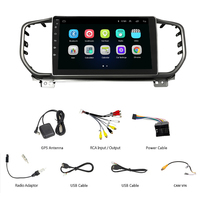 Autoradio Android 10 pour Kia KX5 2019 Sportage, navigation GPS, écran tactile 9 pouces, système multimédia stéréo audio vidéo
