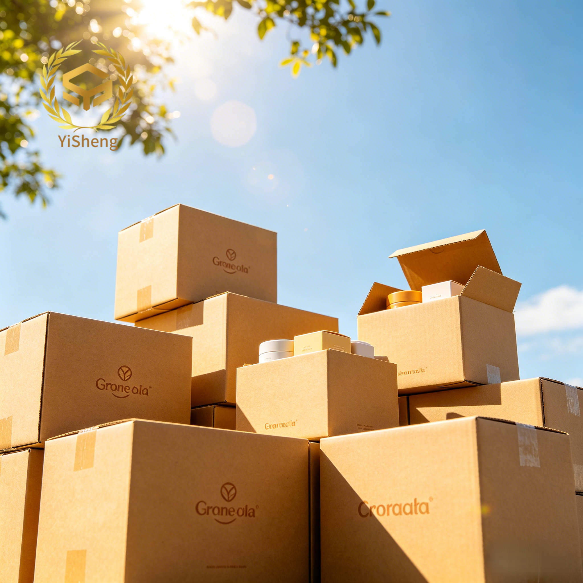 Moisture-proof Sun-protective Cartons Support Customization of Various Models Colors Sizes Cartons a Carton Factory