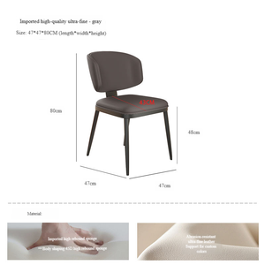 <span class=keywords><strong>Set</strong></span> di 4 Sedie da Pranzo per Soggiorno, Sedie da Pranzo Nordiche Economiche - Product Image 6
