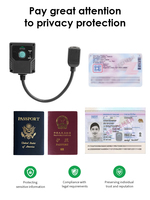 Escáner de Código de Barras 2D Industrial MS430 con SDK Android, IP54, Doble Disparador y Exposición Automática, en Stock para Kioscos de Autoservicio y Tiendas Libres de Impuestos