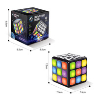 Console de jeu électronique éducative personnalisée avec lumières pour cube de puzzle, rechargeable, multifonction, pour enfants, écologique